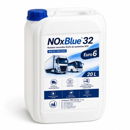NOxBlue 32 płyn katalityczny 20 l jak AdBlue, kanister z lejkiem